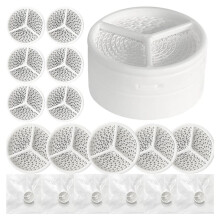 12 Pack Humidx  for Airmini,Replacement Humidifier Filter for Airmini CPAP Machine & P10 Nasal Pillow