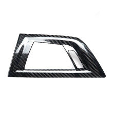 Car Dashboard Left A/C Vent Cover Carbon Fiber Trim Frame for 1 2 Series F20 F21 F22 F23 2016-2018 RHD