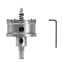 TCT Hole Saw, Tungsten Carbide Tipped Hole Cutter for Cutting & Drilling Metal, Stainless Steel, Alloy Steel 65mm