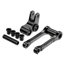 NiceCNC Tieferlegungskit, 1,5 Zoll, für Yamaha YZ und WR Modelle, schwarz
