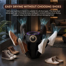 Boot Dryer Shoe Dryer,6 Arm Telescopic Electric Heating Machine Warmer & Hockey Dryer for Shoes, Gloves, Hats EU Plug