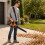Universal Leaf Blower Strap, Adjustable Padded Harness, Black Fits Blowers, Trimmers, Universal Compatible 4