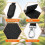 Universal Leaf Blower Strap, Adjustable Padded Harness, Black Fits Blowers, Trimmers, Universal Compatible 5
