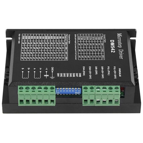 CNC Digital Microstep Driver DM542 Stepper Motor Driver 2-Phase Controller for Nema 17 23 34 Motors 2