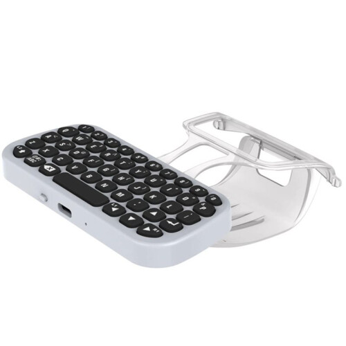 Wireless Keyboard for PS5 Controller, Combing  Keyboard with Controller, Wireless  Chatpad 1
