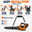 Universal Leaf Blower Strap, Adjustable Padded Harness, Black Fits Blowers, Trimmers, Universal Compatible 3