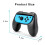 Game controller grips, 2 pieces, ABS, for handheld console, comfortable ergonomic control holder Compatible Switch Joy Handle Different 5