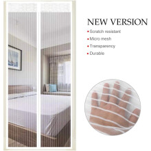 Magnetic mosquito net door, 90x200cm, fiberglass fine mesh, automatic closing, for home patio sliding front door screen Anti Fly Curtains