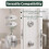 2-Piece Door Hole Cover Plate Kit for Enhanced Home Security & Privacy. Silver 3