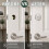 2-Piece Door Hole Cover Plate Kit for Enhanced Home Security & Privacy. Silver 4