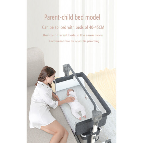 Babybed, opvouwbaar, beige 2