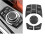 Car Console IDrive MAP-MEDIA Knob Button Cover Kit for  X1 X5 X6 E-Series E60 E84 E70 E71 E72 E87 E90 E91 E92 E93 B 3