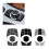 Car Console IDrive MAP-MEDIA Knob Button Cover Kit for  X1 X5 X6 E-Series E60 E84 E70 E71 E72 E87 E90 E91 E92 E93 B 5