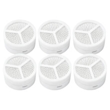 6er-Packung Luftbefeuchter-HME-Kartuschen für Air- Reise-CPAP-Geräte und N20-, N30-, P10-Maskenanschlüsse, Ersatzfilter