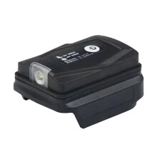 USB Mobile Phone Charger BL1830 Adapter LED Lights Lamp Torch for 18V Li-Ion Battery Power Bank