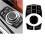 Car Console IDrive MAP-MEDIA Knob Button Cover Kit for  X1 X5 X6 E-Series E60 E84 E70 E71 E72 E87 E90 E91 E92 E93 A 2