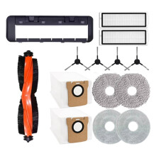 Onderdelen voor Mijia M30 D102 / voor X20 Pro D102GL / voor X20 Max D109GL Stofzakfilter Dweilpads Hoofdborstel aan de Zijkant