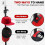 Dual-Direction Hanging Cap Rack Organizer - Wall Mounted Hat Holder Display Stand for Baseball Caps, Beanies 6