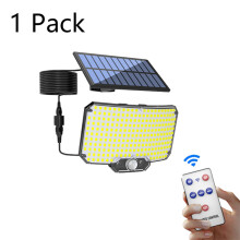 Lote de 234 luces LED solares para exterior, con sensor de movimiento, para jardín y garaje