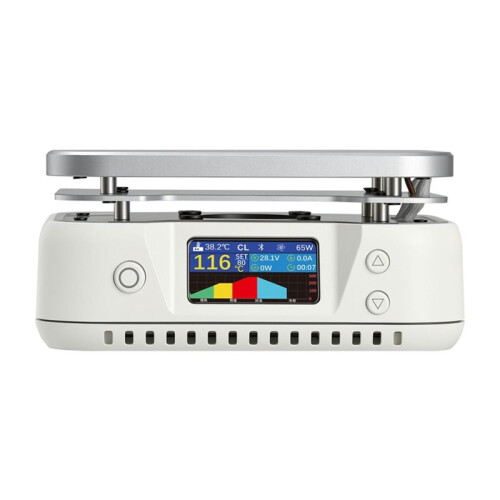 LCD Color Screen Intelligent Constant Temperature Heating Plate 3 Modes  & Type-C Powered Heating Station