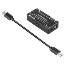 Tragbarer Audio-Decoder-Verstärker, Kopfhörerverstärker mit Hoher Verstärkung, Symmetrischer Ausgang, PCM 384 KHz HiFi-Decoder