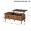Walnut Coffee Table with Vertical Fluting&Lift-Top 2