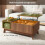Lift-Top Coffee Table with Open Side Compartment 5