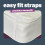 Silentnight (Single) Silentnight Teddy Fleece Electric Blanket Easy Fit 11