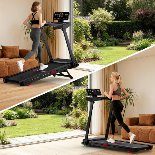 Q5 Pro Electric Treadmill 15% Auto Incline Folding Running Machine 1