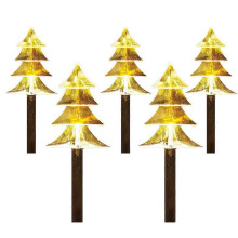 LED-padverlichting voor kerstbomen, waterdichte tuinverlichting, geschikt voor kerstfeesten, bruiloften en festivals.