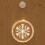 Round Hanging Lights With Christmas Elements Pattern & Hanging Ring 4