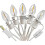 5 Base C7 String Bulbs Christmas Village Light Accessory Cord With 5 Led Light Bulb 1