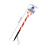 Kerstpadverlichting LED-prikkerstpadverlichting 1 set rood 3