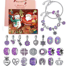 Christmas Gift Countdown Box DIY Bead Box Christmas GiftSDMH-3)