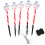 Kerstpadverlichting LED-prikkerstpadverlichting 1 set rood 5