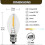 5 Base C7 String Bulbs Christmas Village Light Accessory Cord With 5 Led Light Bulb 3