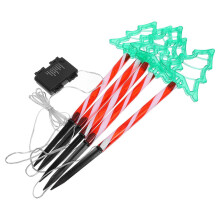 LED-kerstboomverlichting op prikkers voor gebruik langs buitenpaden (1 set)