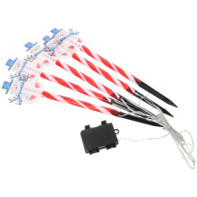 Kerstpadverlichting LED-prikkerstpadverlichting 1 set rood