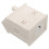 Christmas Statues Ceramic Lighting House Ornament for Desktop Grey 4