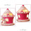 LED Christmas Gingerbread House Light Up House Gingerbread Decor,A 3
