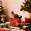 Weihnachtskamin-Leuchtornament-Geschenkbox in Form einer Foyerdekoration 4
