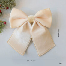 Weihnachtsschleifen-Anhänger, Weihnachtsbaum-Basteldeko, Geschenk, Weihnachtsszene-Dekoration