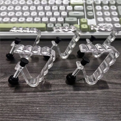12 Pieces Adjustable Tablecloth Clips Clear, Suitable Strong and Stable Grip to Prevent Tablecloth Slippage.