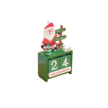 Weihnachtsgeschenke, Kinderspielzeug, Holzkalender, Tischdekoration, Weihnachtsmann, Weihnachtsbaum