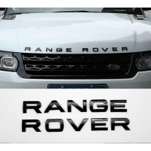 Para Range Rover - Juego de emblemas con letras negras brillantes para modelos Vogue Sport y Evoque xyxqc