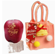 Sacchetti regalo di Natale, sacchetti a forma di mela, confezioni regalo per la vigilia di Natale, sacchetti regalo, sacchetti reg