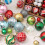 42 Sets bemalter Weihnachtskugeln in Geschenkboxen, 3 cm/6 cm große Christbaumkugeln 4