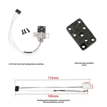 Verbesserte Hotend-Heizeinheit für A1 & A1 , Ersatz-Hotend-Kit mit Heizblock