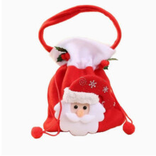 Handtasche, Apfeltasche, Weihnachtstüte mit Weihnachtsbrötchen, Apfelgeschenktüte