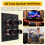 86 Type Speaker Wall Plate Banana Jack Audio Wall Socket Panel Home Theater Speaker Binding Post Wall Outlet Black 3